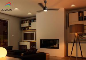 طراحی اجرای روشنایی فضای داخلی خارجی نورپردازی نما