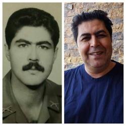 عکس | بازیگر معروفی که روزگاری جوانی لاغر با سبیل پرپشت بود